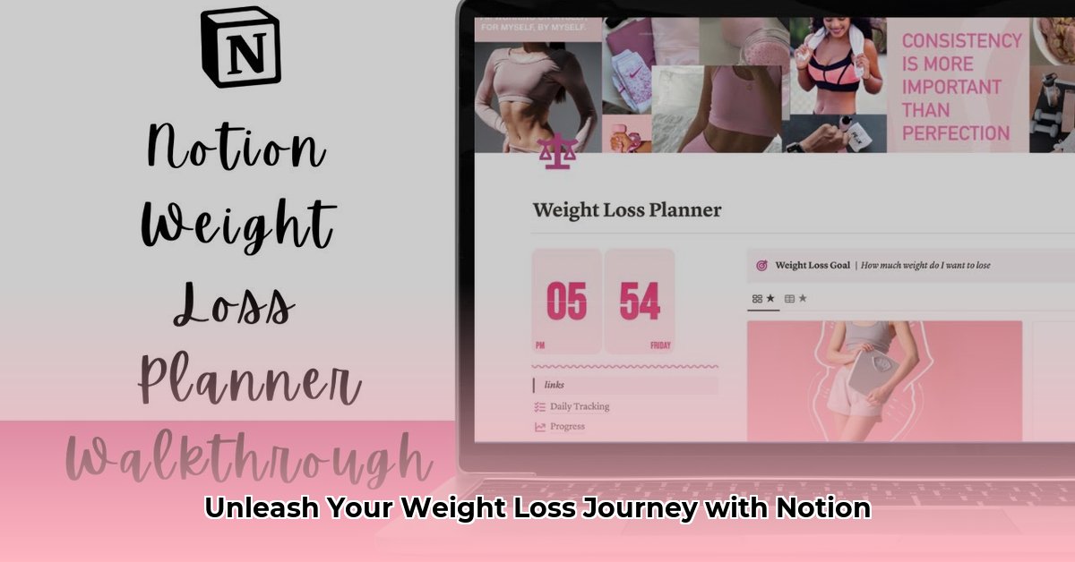 free notion weight loss tracker
